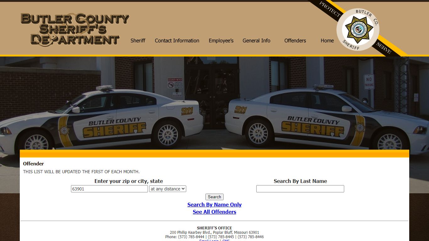 Offender - bcsheriff.com